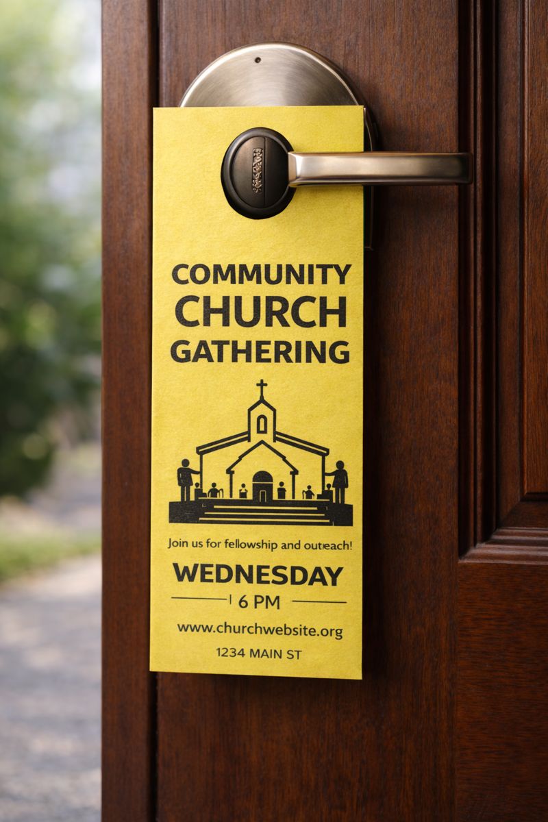 Door Hangers for Church Groups