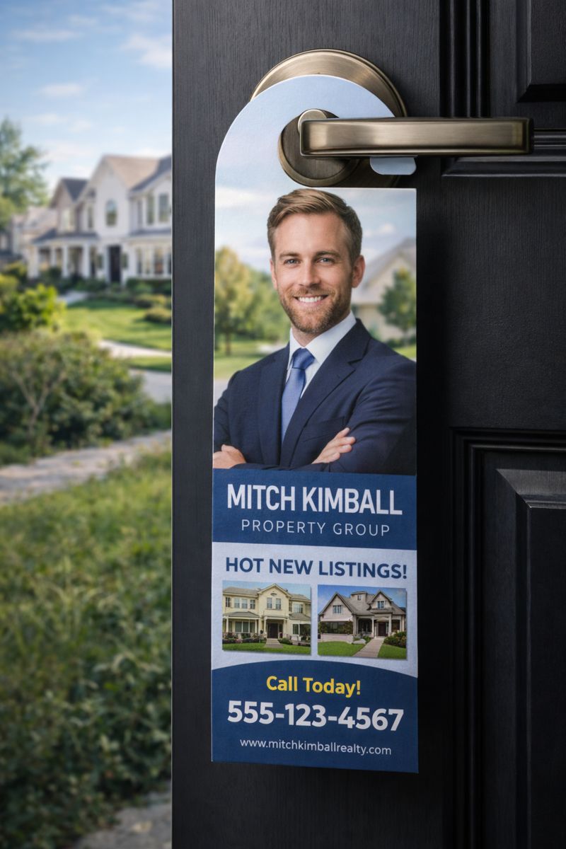 Door Hangers for Real Estate Professionals
